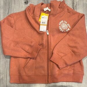 Cozy Kids Hoodie in Rust by Roxy